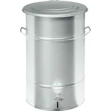 Kongamek Abfalleimer 70 l Silber