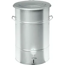 Kongamek Abfalleimer 70 l Silber
