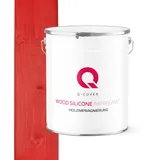 Q-COVER HOLZIMPRÄGNIERUNG 2 in 1 Rot D160 5L - Silicon Holzschutz
