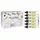 Kreul Candle Pen 6 St. 6 x 29 ml Gold/Grün/Rot/Schwarz/Silber/Weiß