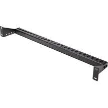 Startech StarTech.com 1U Rack Mountable Cable Lacing Bar w/Adjustable Depth, Cable Support Guide For Organized 19" Racks/Cabinets,