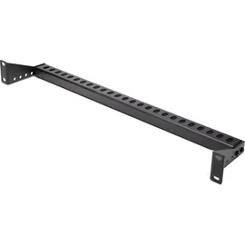 Startech StarTech.com 1U Rack Mountable Cable Lacing Bar w/Adjustable Depth, Cable Support Guide For Organized 19" Racks/Cabinets,