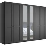 Wiemann Drehtürenschrank Göteborg 295,2 x 216 x 58 cm Grau