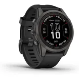 Garmin fenix 7S Pro Sapphire Solar schwarz/carbongrau