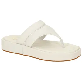 CLARKS Alda Walk Sandale, Off White Lea, 41 EU / 41 EU