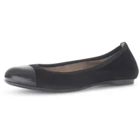 Gabor Ballerina GABOR "Eleganter Ballerina", Damen, Gr. 39, schwarz, Schuhe Ballerina