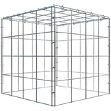 Gabiona C-Ring-Gabione-Anbaukorb Typ 3 40 x 40 x 40 cm Maschenw 10 x 10 cm