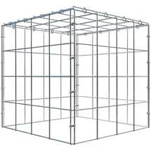 Gabiona C-Ring-Gabione-Anbaukorb Typ 3 40 x 40 x 40 cm Maschenw 10 x 10 cm