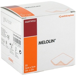 Melolin 5x5cm Wundauflagen steril