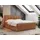 MKS Meble Boxspringbett 140x200 mit Bettkasten, Bett mit Multipocket - Matratze H3 Topper, Polsterbett 140x200 mit Bettkasten Kopfteil, Boxspringbett mit Mat... - Orange