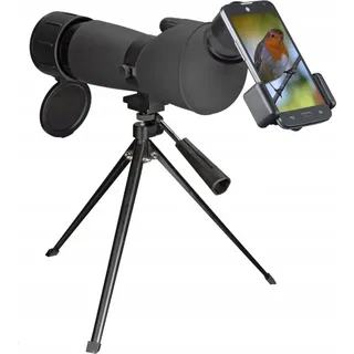 Bresser Spektiv 20-60x60 Zoom inkl. Handyhalterung Fernrohr Monokular