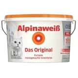 Alpina Innenfarbe Wandfarbe Alpinaweiß matt 2 L Weiss Streichen Renovieren