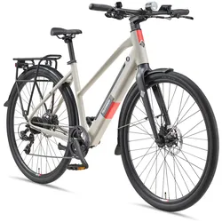 TELEFUNKEN UH210 E-Urban-Bike Damen 28" seidengrau