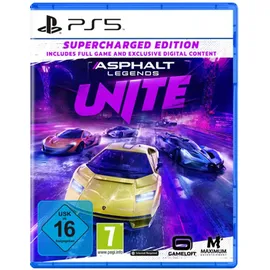 Asphalt: Legends Unite Supercharged, Edition PS5 Neu OVP