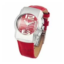 CHRONOTECH Ct7280b-05 (33 Mm) - Silber/Rot