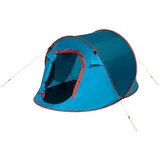 Rocktrail Campingzelt Pop-Up, für 2 Personen (blau) - B-Ware sehr gut