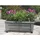 KHW Calypso Pflanzkasten 79 x 35 x 33 cm Grau