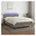 vidaXL Boxspringbett 140 x 200 cm Taupe