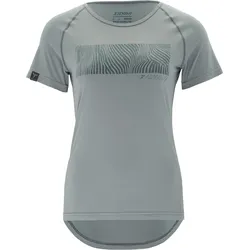 Sportshirt kurzarm Training Fitness Yoga Damen Giona WD1629 hellgrau|kornblumenblau|hellblau XS
