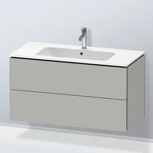 Duravit Waschtischunterschrank 2 Auszüge 102 x 55 x 48,1 cm Grau Matt