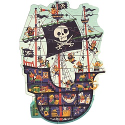 Boden-Puzzle Das Piratenschiff 36-Teilig