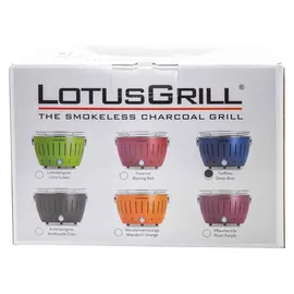 Lotusgrill Holzkohlegrill S tiefblau inkl. USB Anschluss