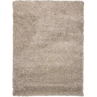 Rug Studios Teppich FERRO, Rechteckig, Höhe: 35 mm, Wohnzimmer, 200 x 200 cm, Hellbraun braun 200 cm x 200 cm x 35 mm