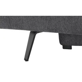 bobb Schlafcouch Flachgewebe 2-Sitzer Grau