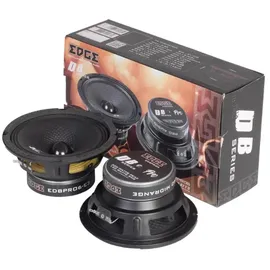 Edge EDBPRO6-E3 Hochleistungs-Autolautsprecher für extrem Lauten Klang, 300 W, max. 150 W RMS 16,5 cm (6,5 Zoll), Tiefmitteltöner