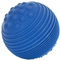 Physio Reflexball mit Noppen Massageball Motorik Training Entspannung, 7 cm, Blau