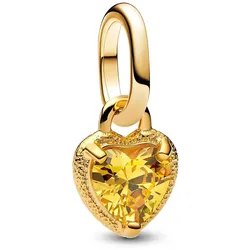 Pandora 763862C01 Mini Charm-Anhänger Herz Goldfarben