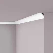NOEL & MARQUET Eckleiste NE2 Pure Weiß 2 St. 200 x 6 x 6 cm