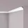NOEL & MARQUET Eckleiste NE2 Pure Weiß 2 St. 200 x 6 x 6 cm
