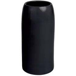 Schirmständer Carlo Schönbuch Keramik glasiert, charcole schwarz, Designer Christian Haas, 46 cm