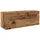 vidaXL Bad-Wandschrank 80 x 25 x 30 cm Holzwerkstoff Altholz-Optik