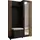 WFL GROUP Linaro Sitzbank 137x42x207 cm Schwarz