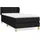vidaXL Boxspringbett 100 x 200 cm Schwarz