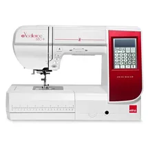 ELNA eXcellence 680 Plus weiß/rot