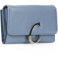 Cimarron - Geldbörse Damen Gross - Strapazierfähige Portemonnaie Damen - Damen Geldbörse - Damen-Geldbörsen mit Materialien - Damen Portemonnaie, Jeansblau