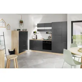 Respekta Apothekerschrank Merle 30 x 60 x 144,8 cm Grau