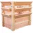 Hochbeet Premium XL 91 x 66 x 73 cm Beige