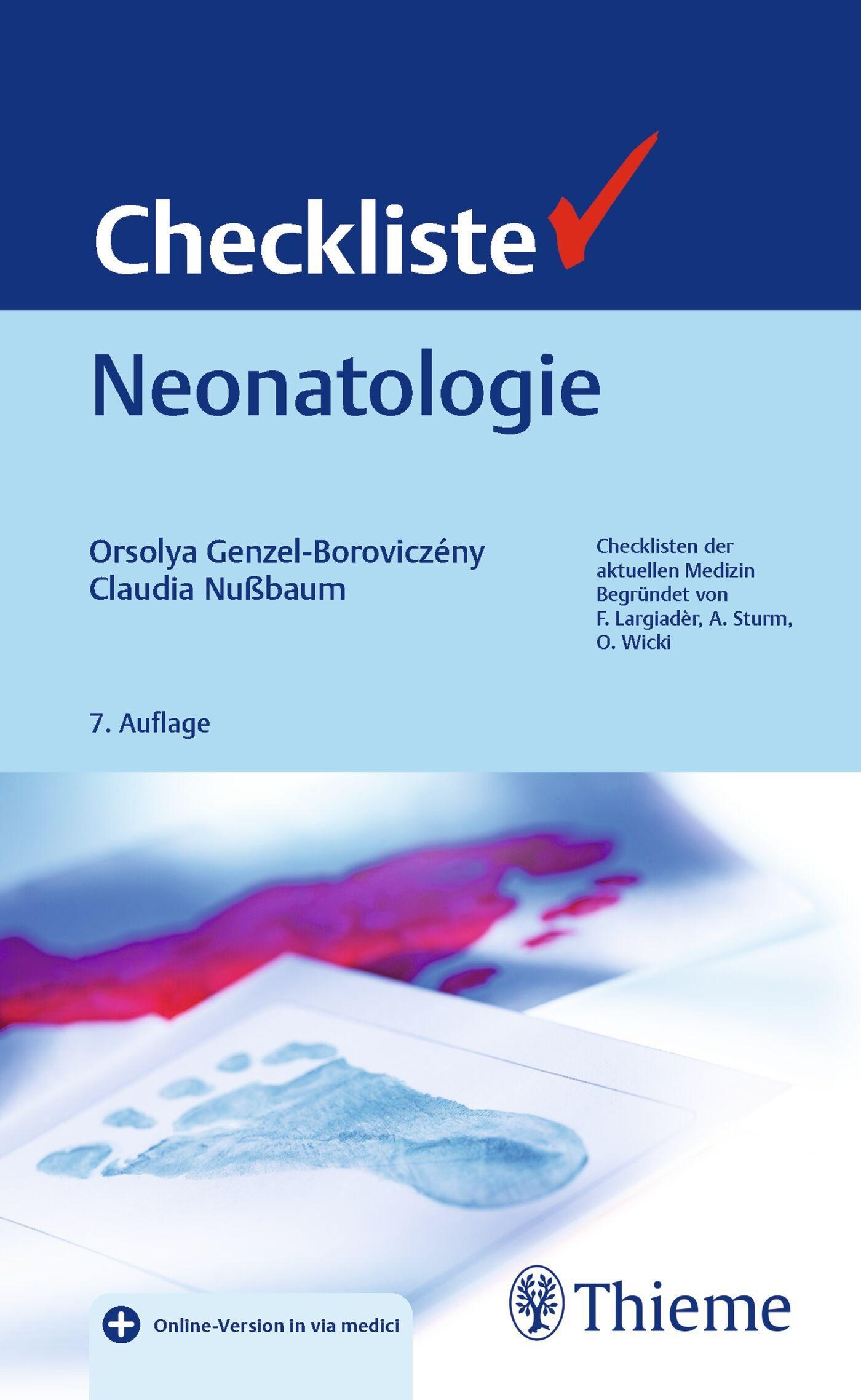 Checkliste Neonatologie  Gebunden