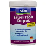 Söll 82716 Sauerstoff Depot Tabs Teichpflegemittel 30 Tabs mit 6-Wochen-Sauerstoffdepot – langfristige Sauerstoffquelle in Tablettenform ideal bei Überwinterung von Fischen im Winter im Gartenteich