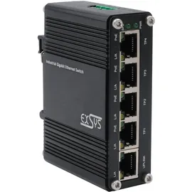 Exsys EX-62020PoE 5-Port Ethernet PoE