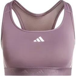 ADIDAS Damen Sport-BH Powerreact Training, SHAFIG/WHITE, M