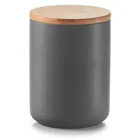 Zeller Present Vorratsdose, Vorratsbehälter, Braun, Grau