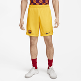 Nike FC Barcelona 2023/24 Stadium Fourth Nike Dri-FIT-Fußballshorts für Herren - Gelb, M