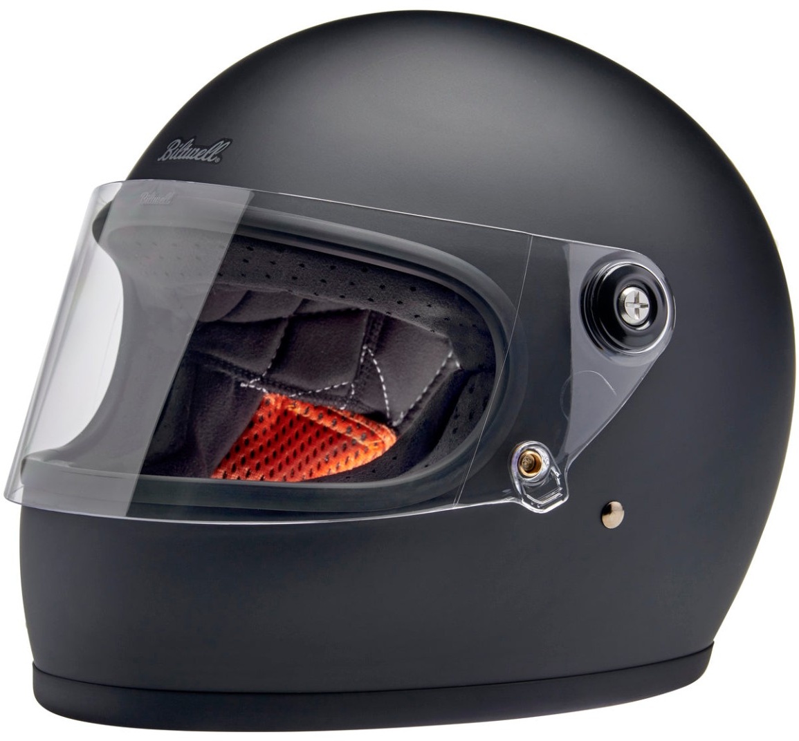 Motorradhelm Biltwell Gringo S Flat Matt Black ECE2206, XL