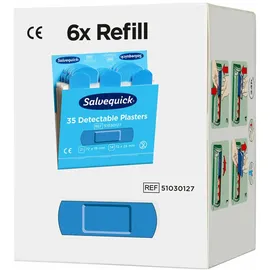 Salvequick Pflasterstrips detectable 2 cm 35 St.