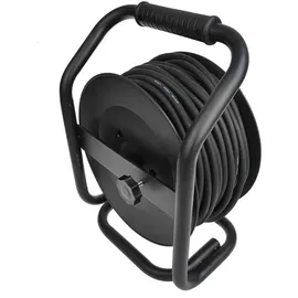 PRO PLUS Kabeltrommel CEE 25M 3x2,5mm2 2x Schuko + 1xCEE)